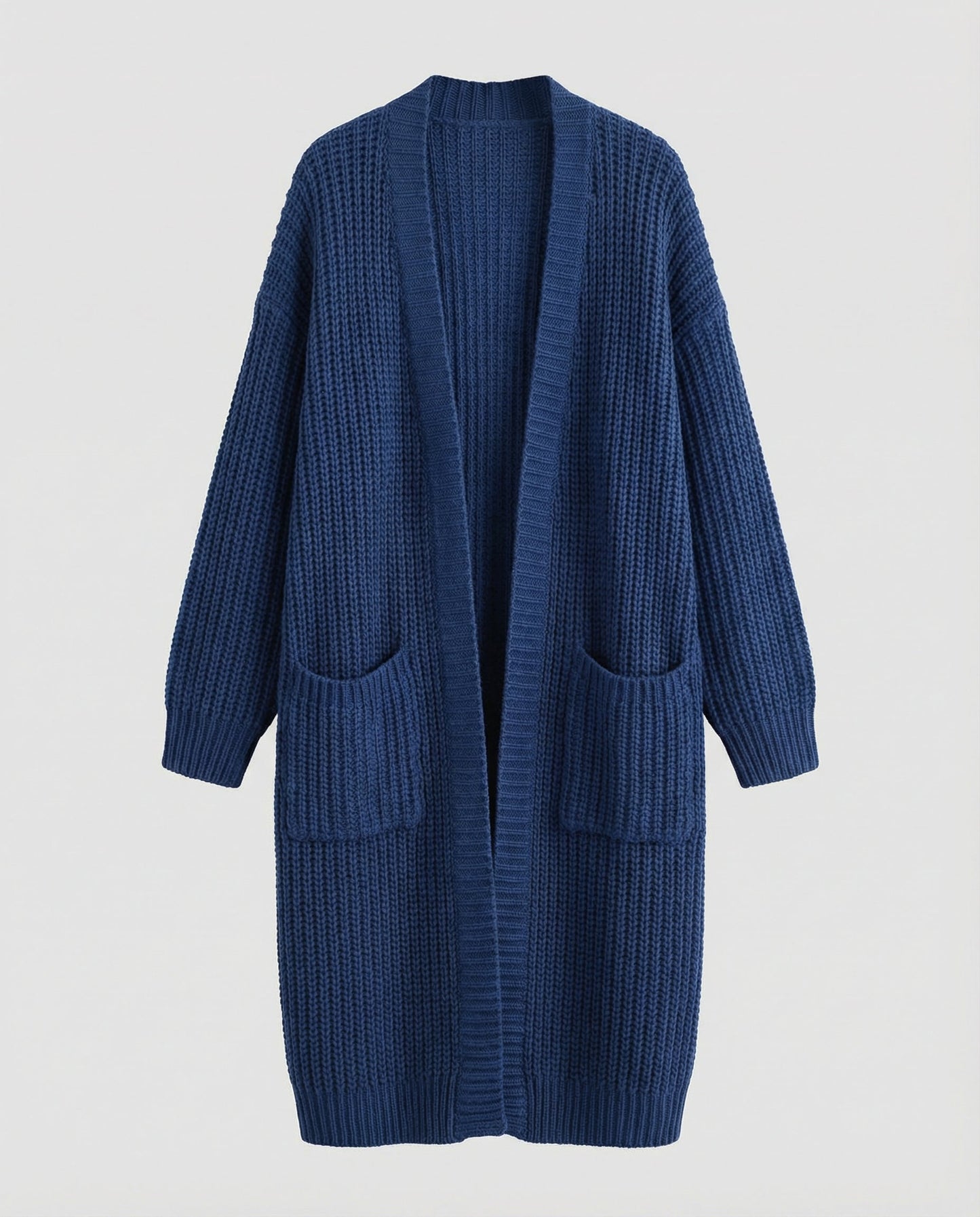 Damen Oversized Strickmantel