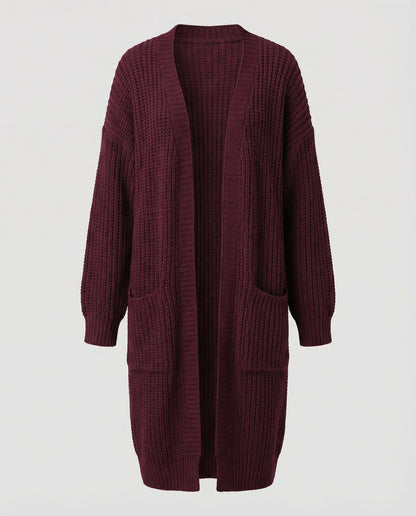 Damen Oversized Strickmantel