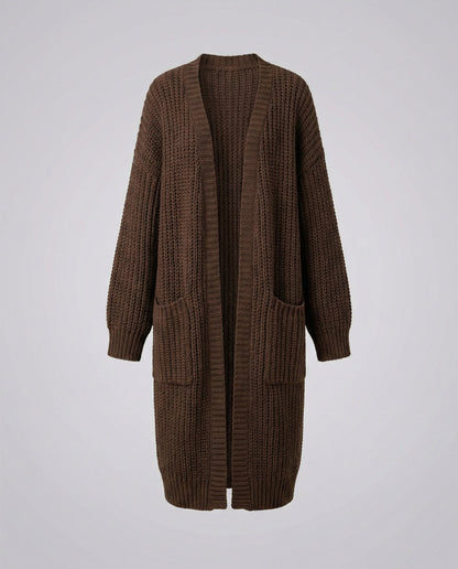 Damen Oversized Strickmantel