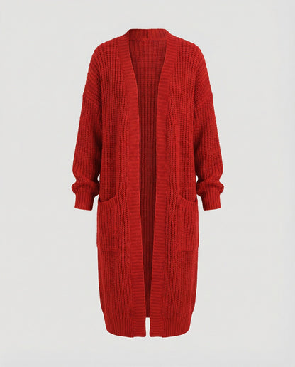 Damen Oversized Strickmantel
