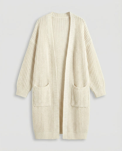 Damen Oversized Strickmantel