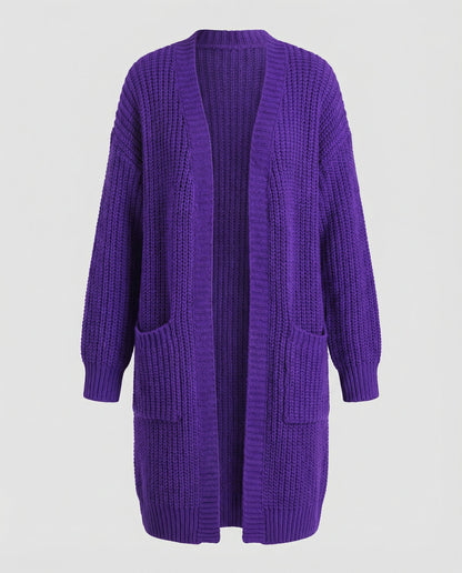 Damen Oversized Strickmantel