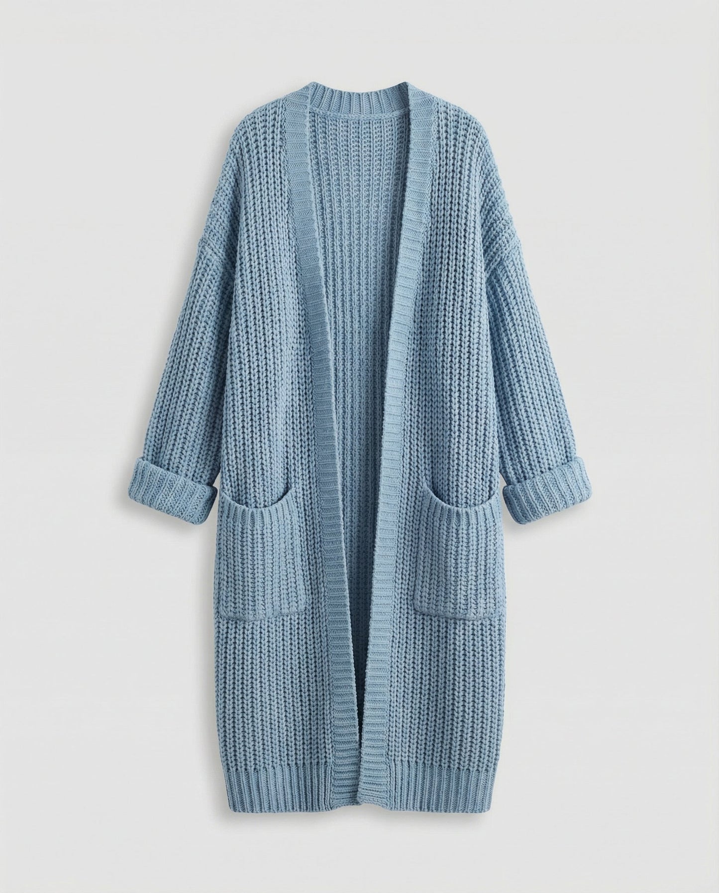 Damen Oversized Strickmantel