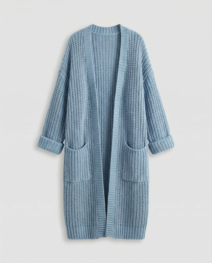 Damen Oversized Strickmantel