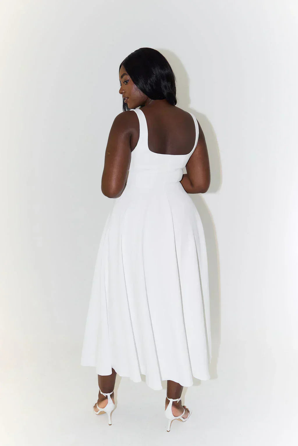 Damen Festliches Midi-Kleid Elegant