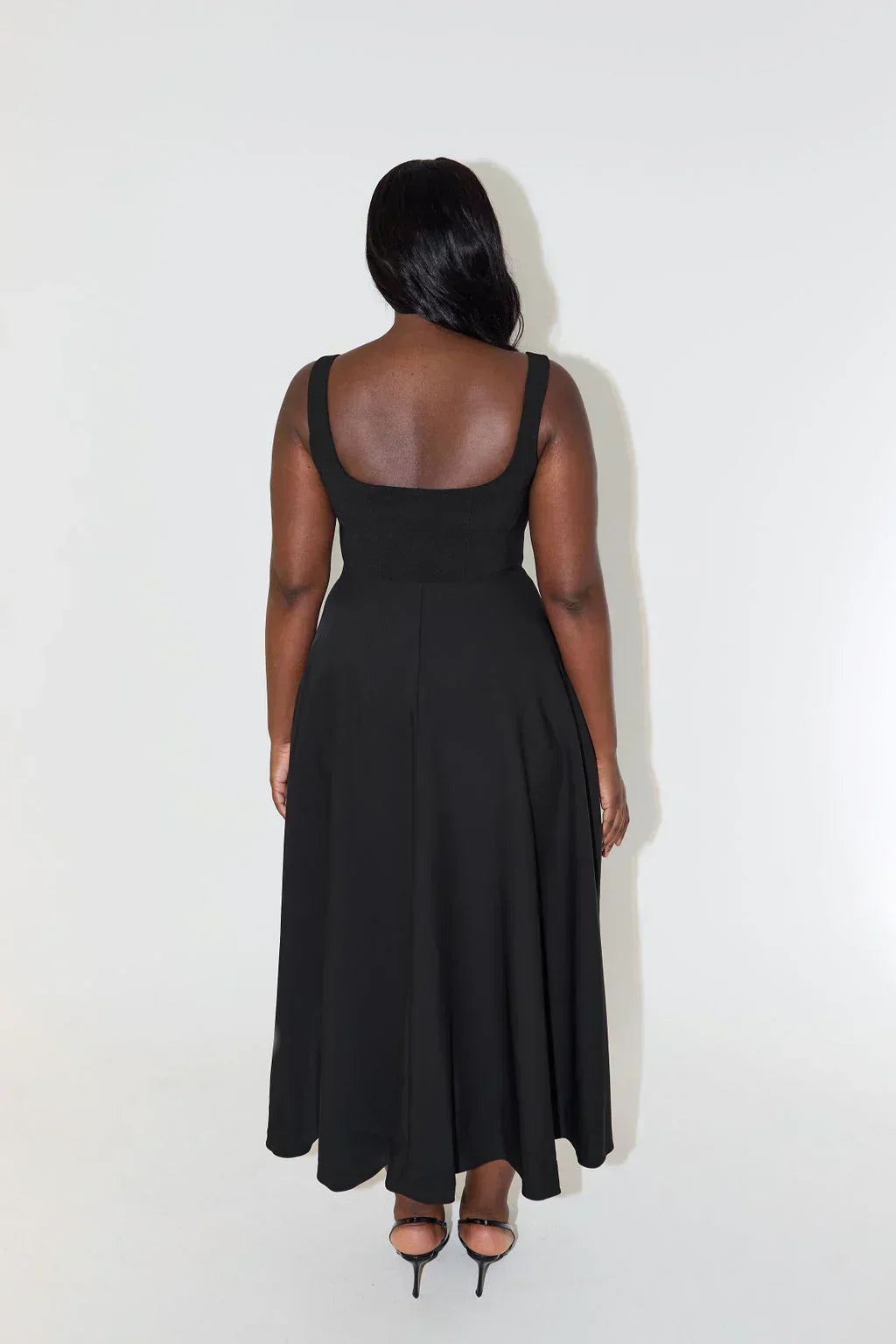 Damen Festliches Midi-Kleid Elegant