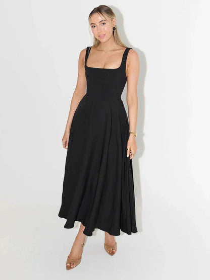 Damen Festliches Midi-Kleid Elegant