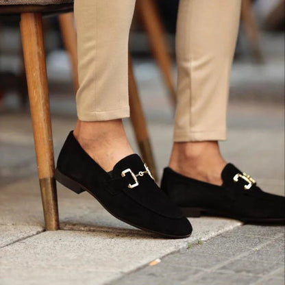 Herren Loafer Edel-Leder Klassisch Komfortabel