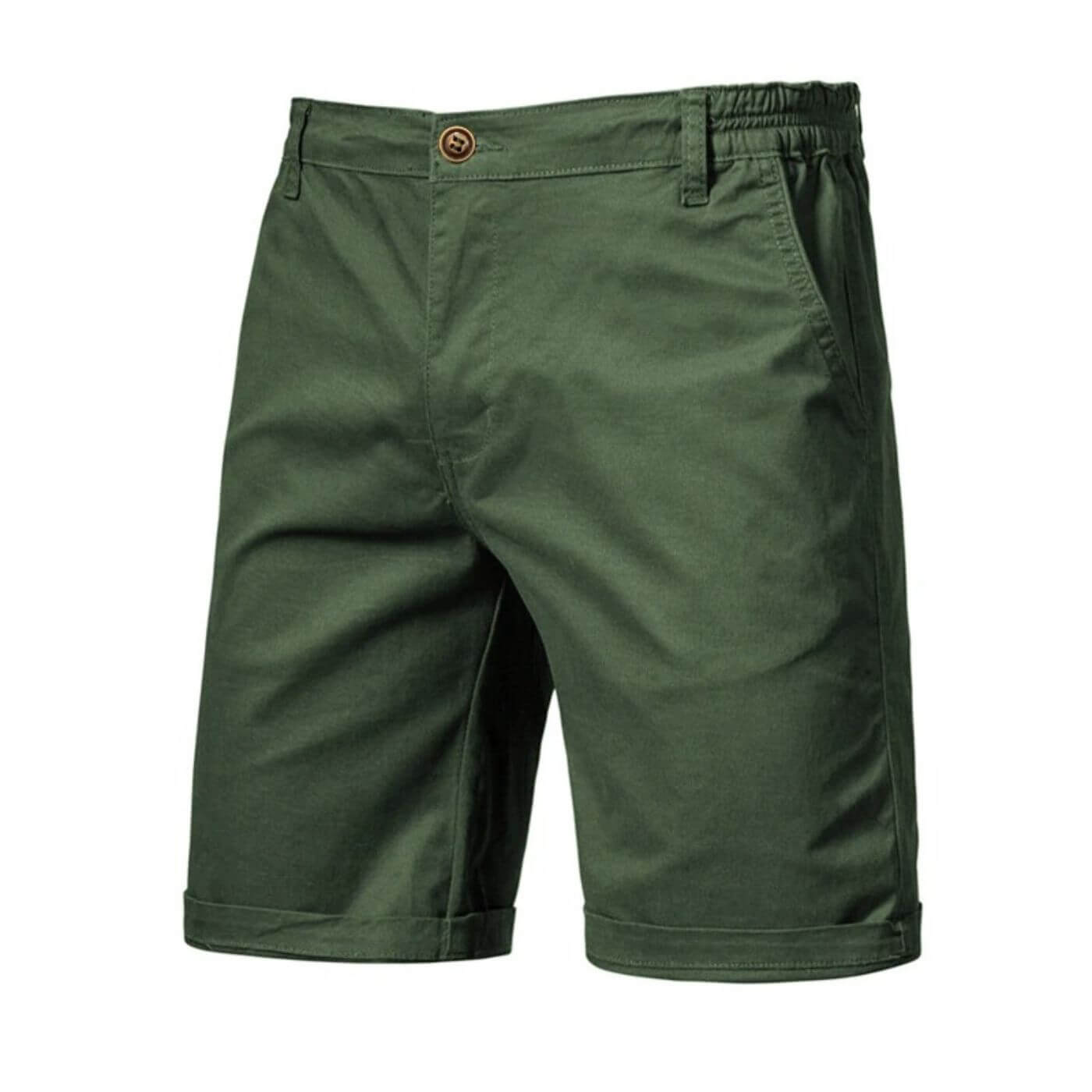Herren Chino Shorts Lässig Beige