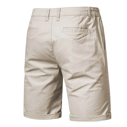 Herren Chino Shorts Lässig Beige