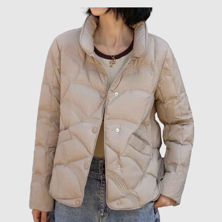 Eveloria Damen Steppjacke Warm Gesteppt