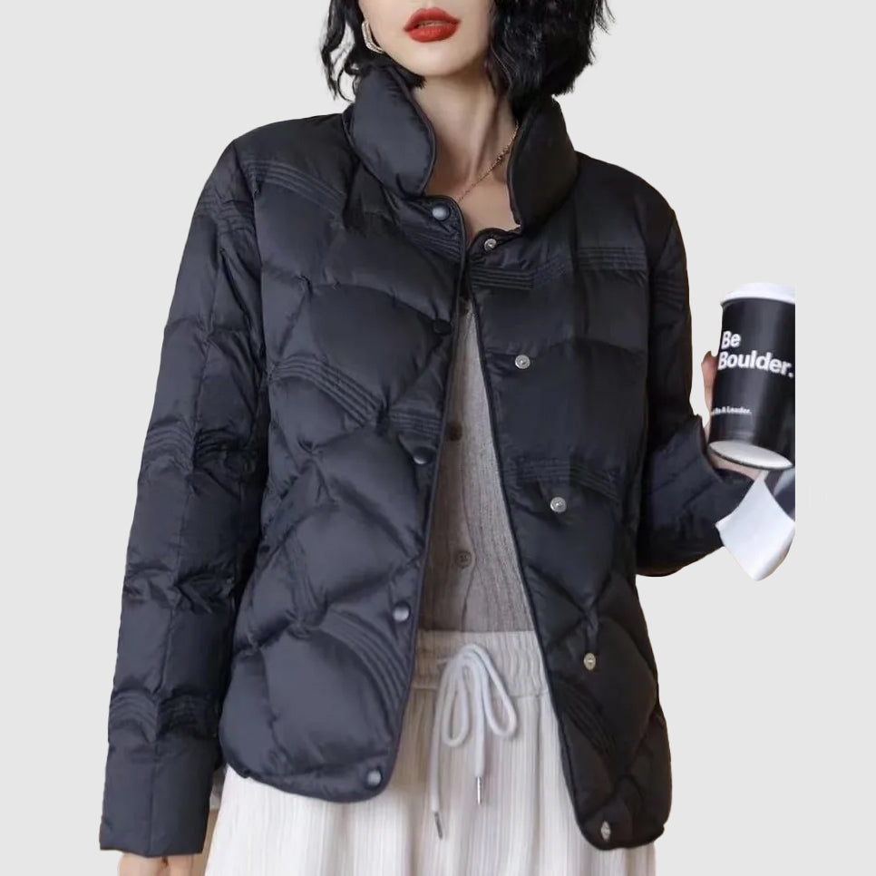 Eveloria Damen Steppjacke Warm Gesteppt