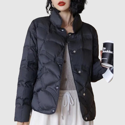 Eveloria Damen Steppjacke Warm Gesteppt