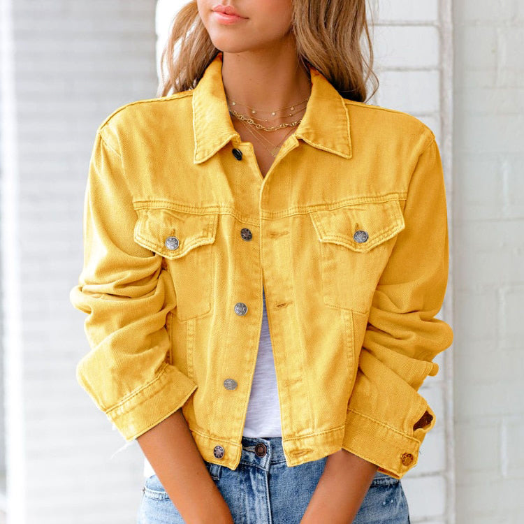 Eveloria Damen Vintage-Jacke