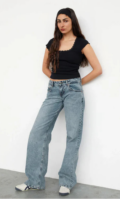 Damen Stretch Jeans Lang