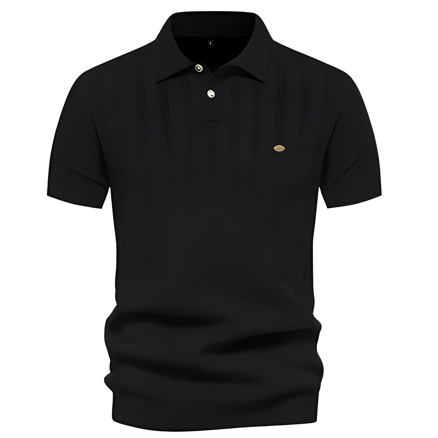 Herren Polo-Shirt Atmungsaktives Baumwoll-Polo Weiß