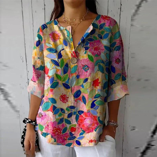 Damen Baumwollbluse - Eveloria