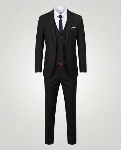 Herren 3-Teilig Anzug Elegant