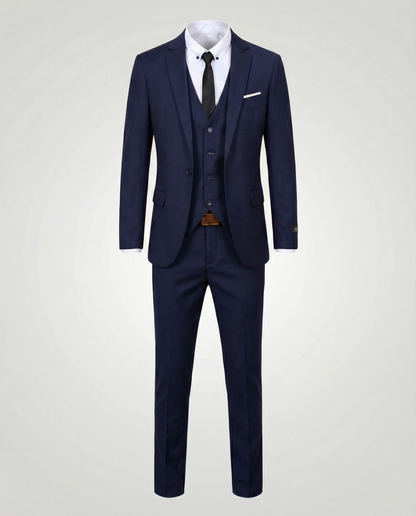 Herren 3-Teilig Anzug Elegant