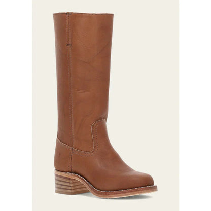 Damen Stiefel Eckspitze Hoher Schaft Stabiler Absatz