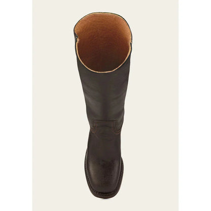Damen Stiefel Eckspitze Hoher Schaft Stabiler Absatz