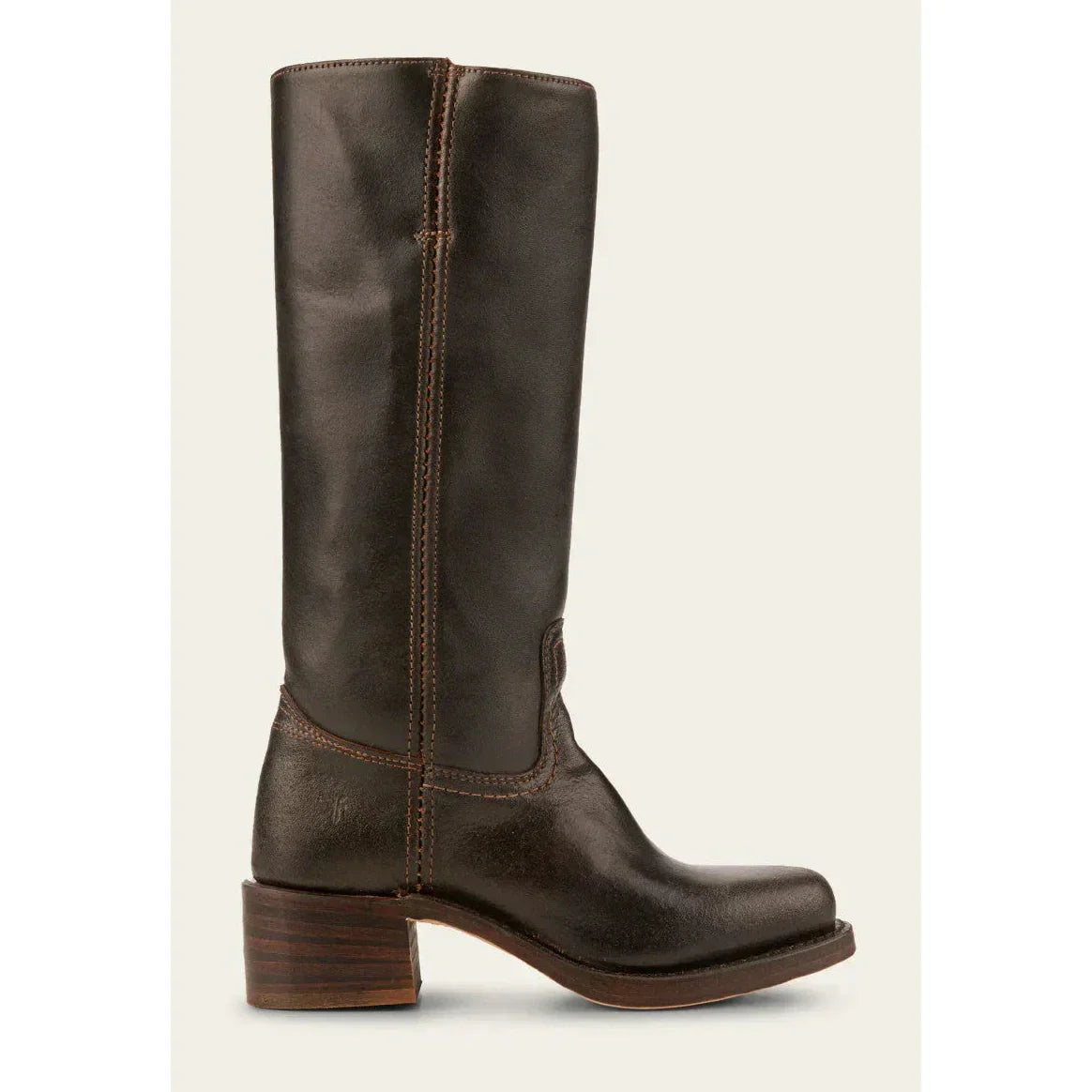 Damen Stiefel Eckspitze Hoher Schaft Stabiler Absatz