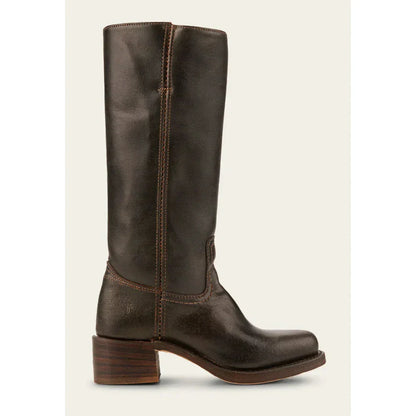 Damen Stiefel Eckspitze Hoher Schaft Stabiler Absatz