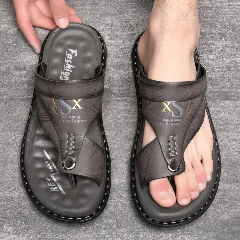 Herren Sportsandalen Orthopädisch Ergonomisch Schwarz - Eveloria