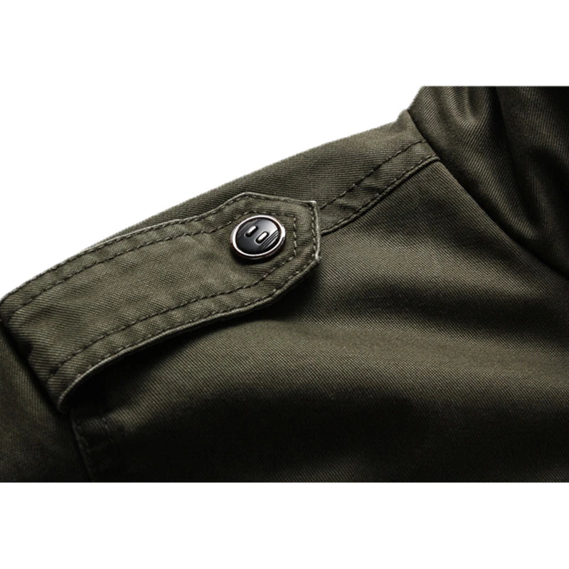 Outdoor-Jacke | Reißverschluss | Taschen | Parka-Jacke | Herren-Jacke-Chaps Herrenmode