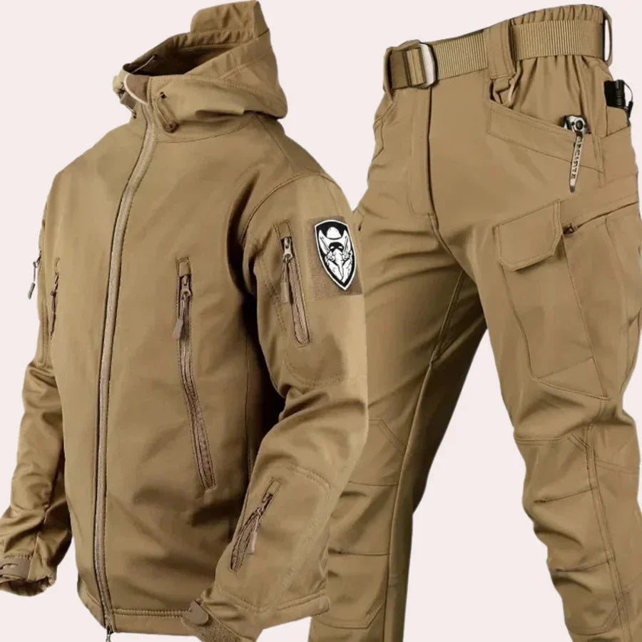 Herren Militärjacke Wasserdicht Taktische Outdoor-Kombi - Eveloria