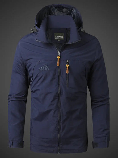 Eveloria Herren Outdoor-Jacke Wasserabweisend Winddicht