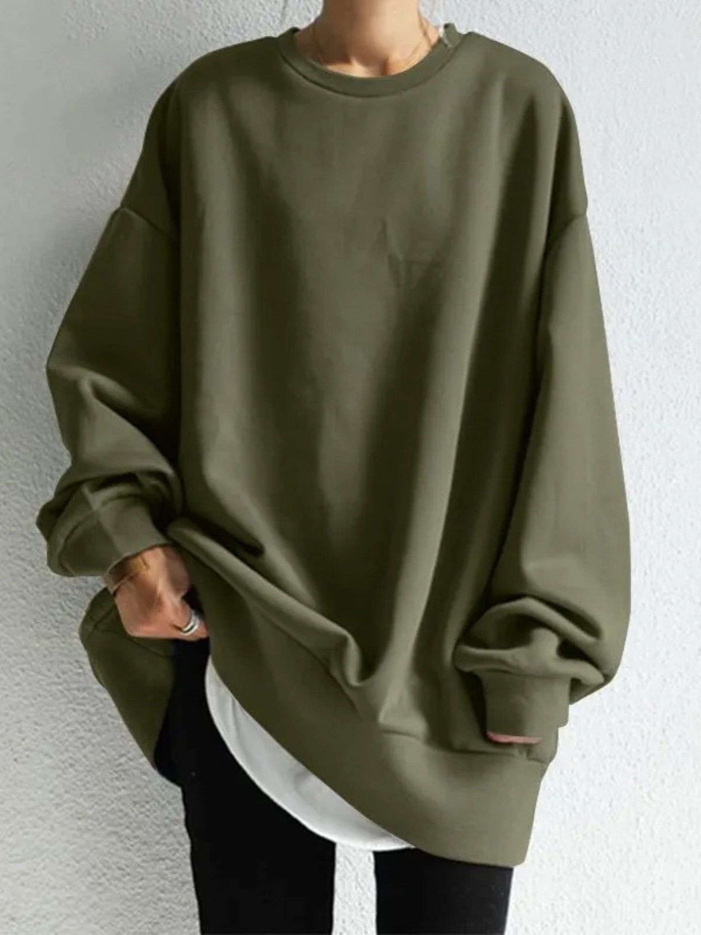 Damen Oversized Sweatshirt Modernes Design