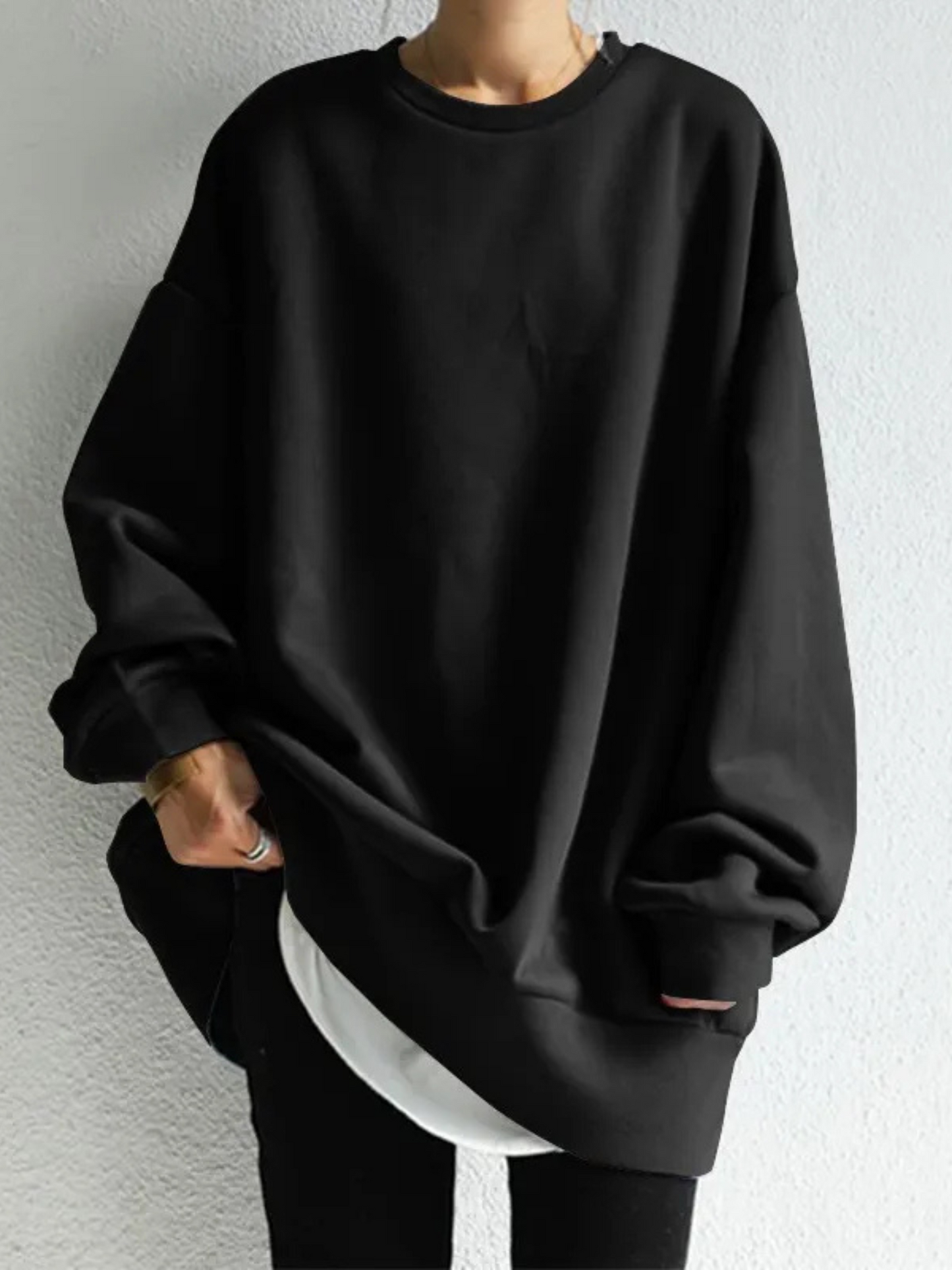 Damen Oversized Sweatshirt Modernes Design - Eveloria