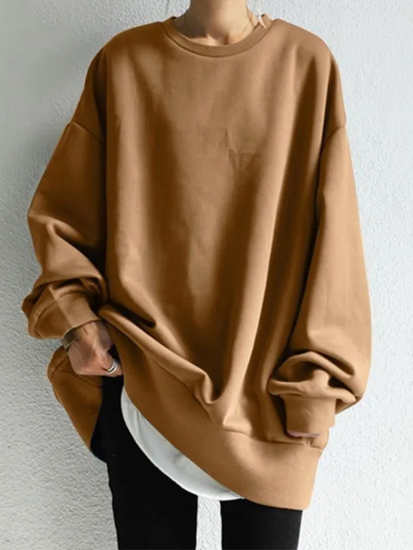Damen Oversized Sweatshirt Modernes Design