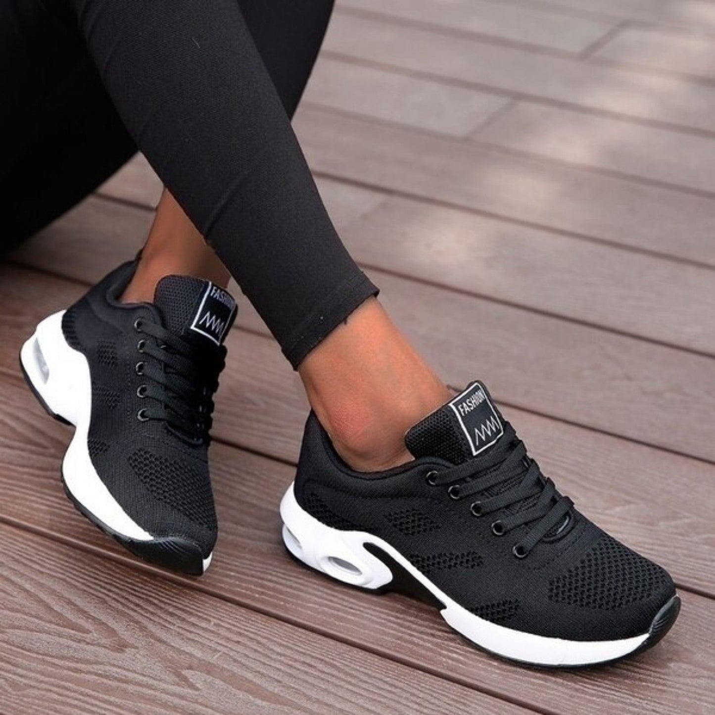 Eveloria Damen Orthopädische Sneaker Sportliches Design - Eveloria