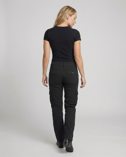 Damen Wanderhose Cargostil Mehrere Taschen
