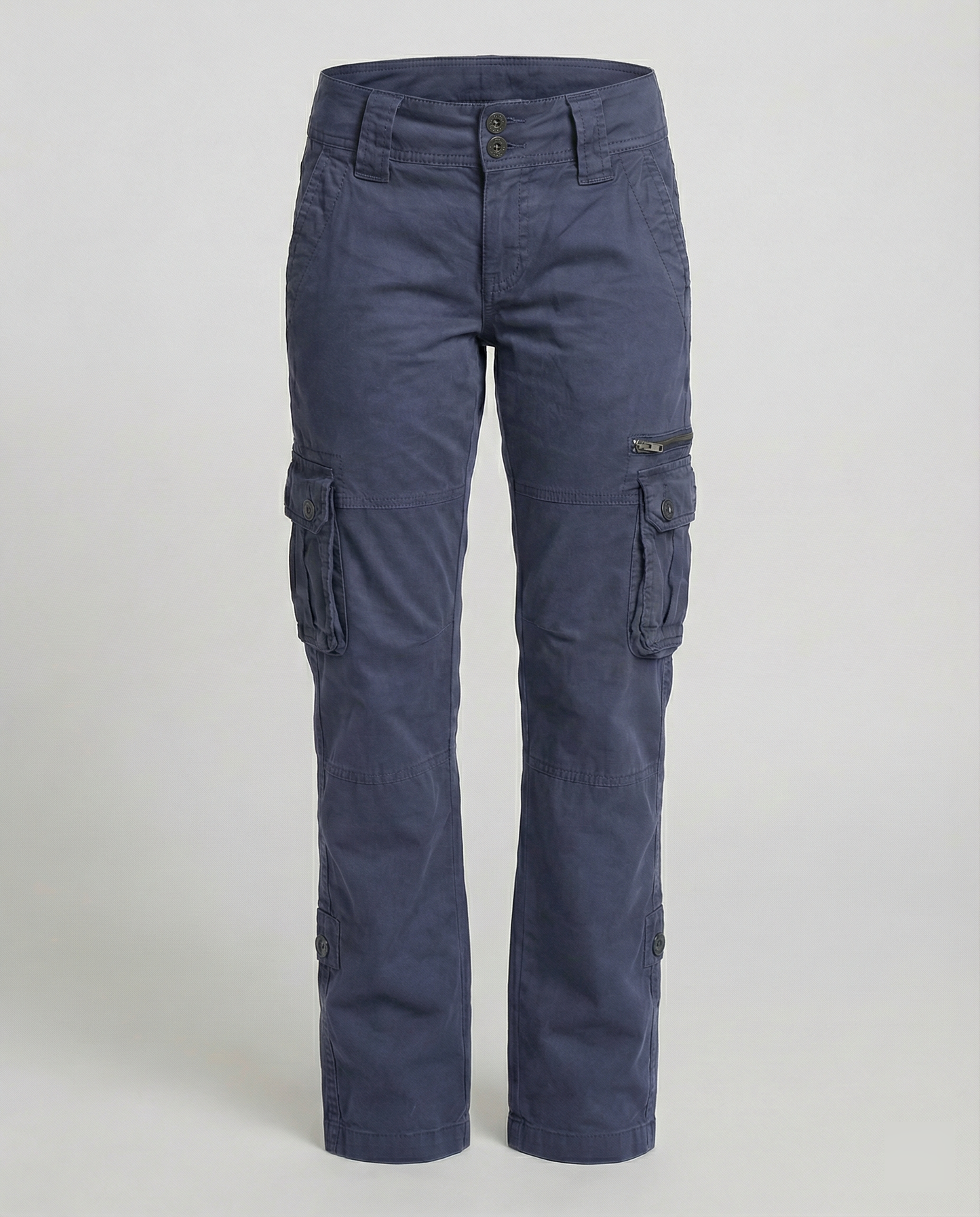 Eveloria Damen Cargohose Mit Praktischen Taschen