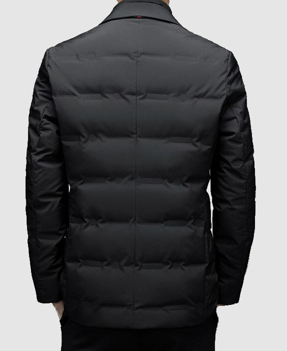 Herren Parka-Jacke Maßgeschneiderte Passform -Stoff - Eveloria