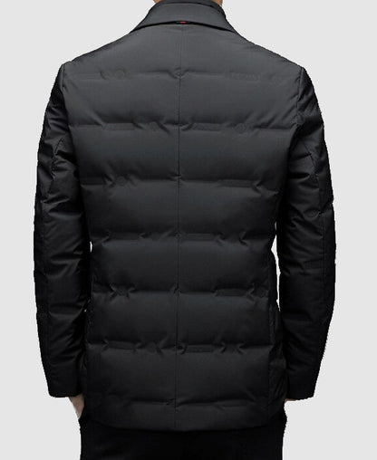 Herren Parka-Jacke Maßgeschneiderte Passform -Stoff - Eveloria
