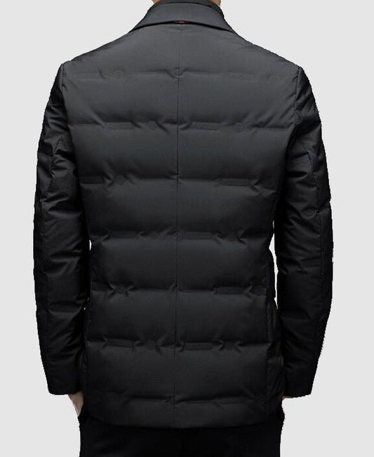 Herren Parka-Jacke Maßgeschneiderte Passform -Stoff - Eveloria