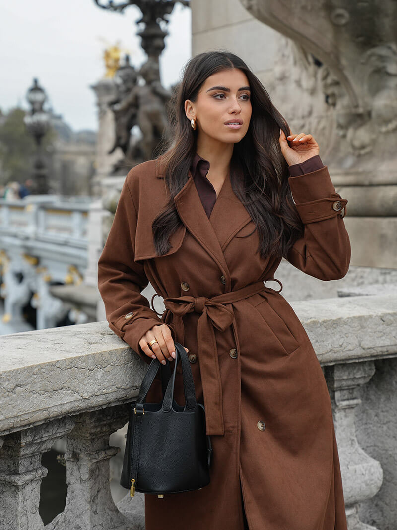 Zelinda Damen Bucket-Bag Kunstleder