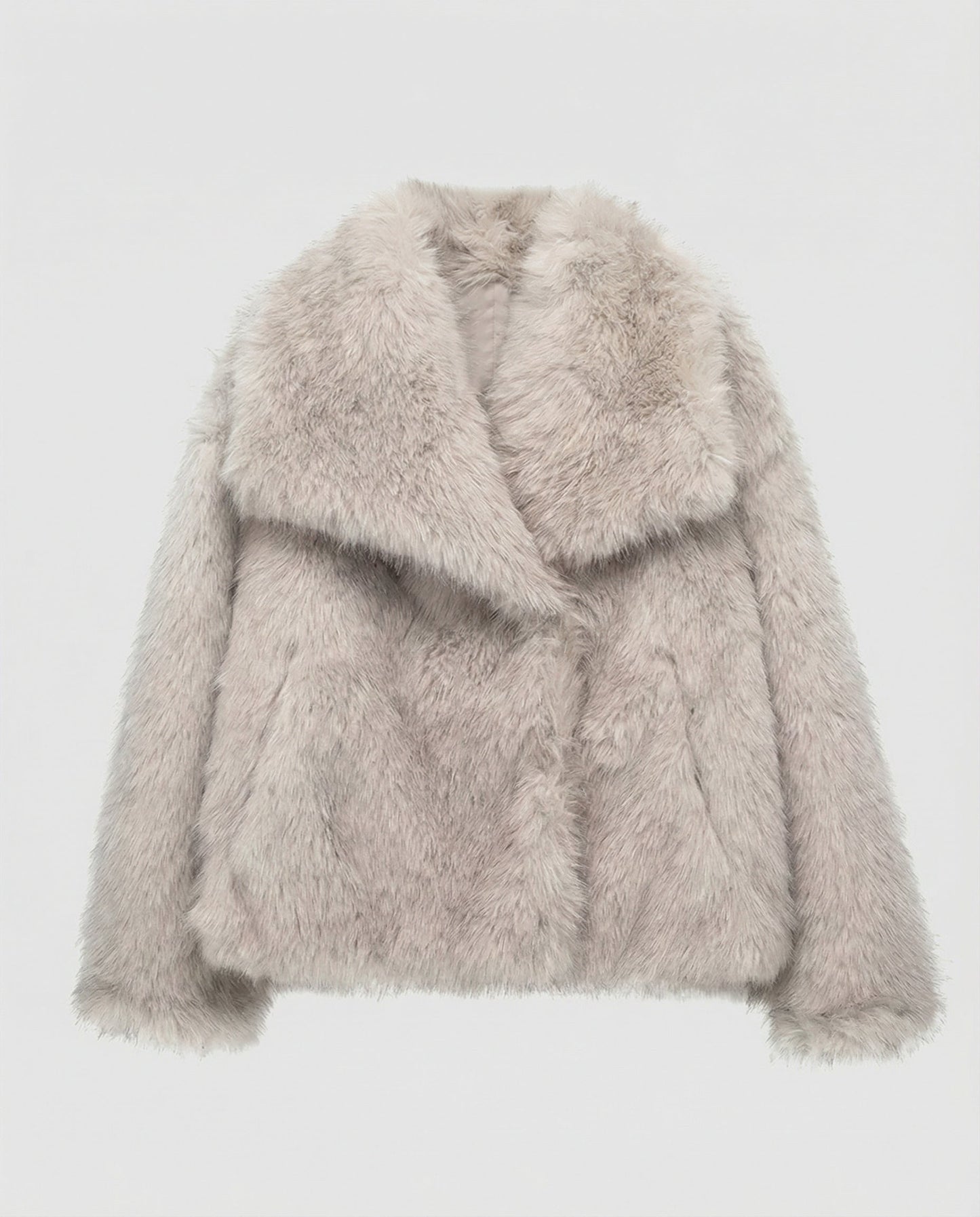 Damen Kunstpelzjacke Elegant wird zu: Damen Kunstpelz Jacke Elegant