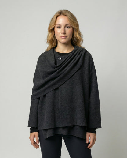 Damen Mantel Cape - Eveloria