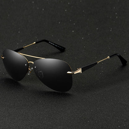 Pilotenbrille – Polarisierte Sonnenbrille für Männer mit UV-Schutz-Chaps Herrenmode