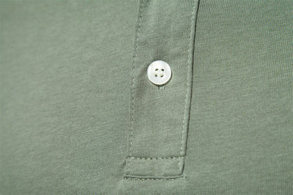 Polo-T-Shirt | Halbknopfleiste | Umgeschlagener Kragen | Polohemden | T-Shirt für Herren-Chaps Herrenmode