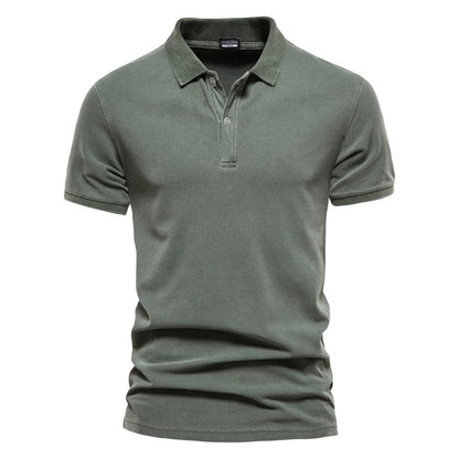 Polo-T-Shirt | Lässig | Halbknopf | Herrenhemden | Polohemden-Chaps Herrenmode
