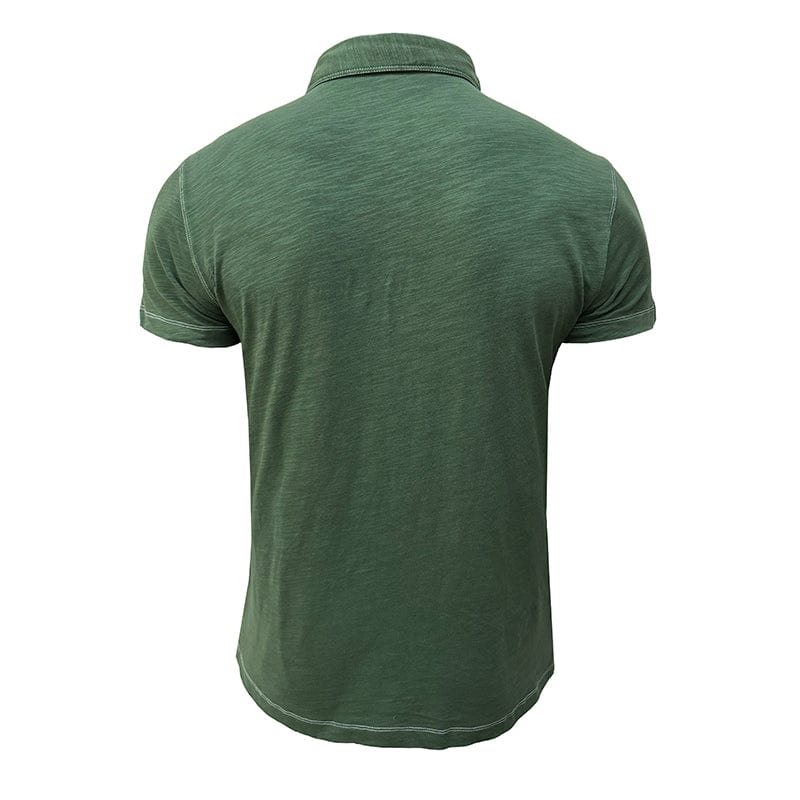 Polohemd – Halbe Knopfleiste – Kurze Ärmel – Polo-T-Shirt – Herren-T-Shirt-Chaps Herrenmode