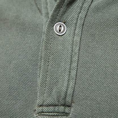 Polohemd - mit Kragen - kurze Ärmel - T-Shirt mit Knopfverschluss - Herren T-Shirts-Chaps Herrenmode