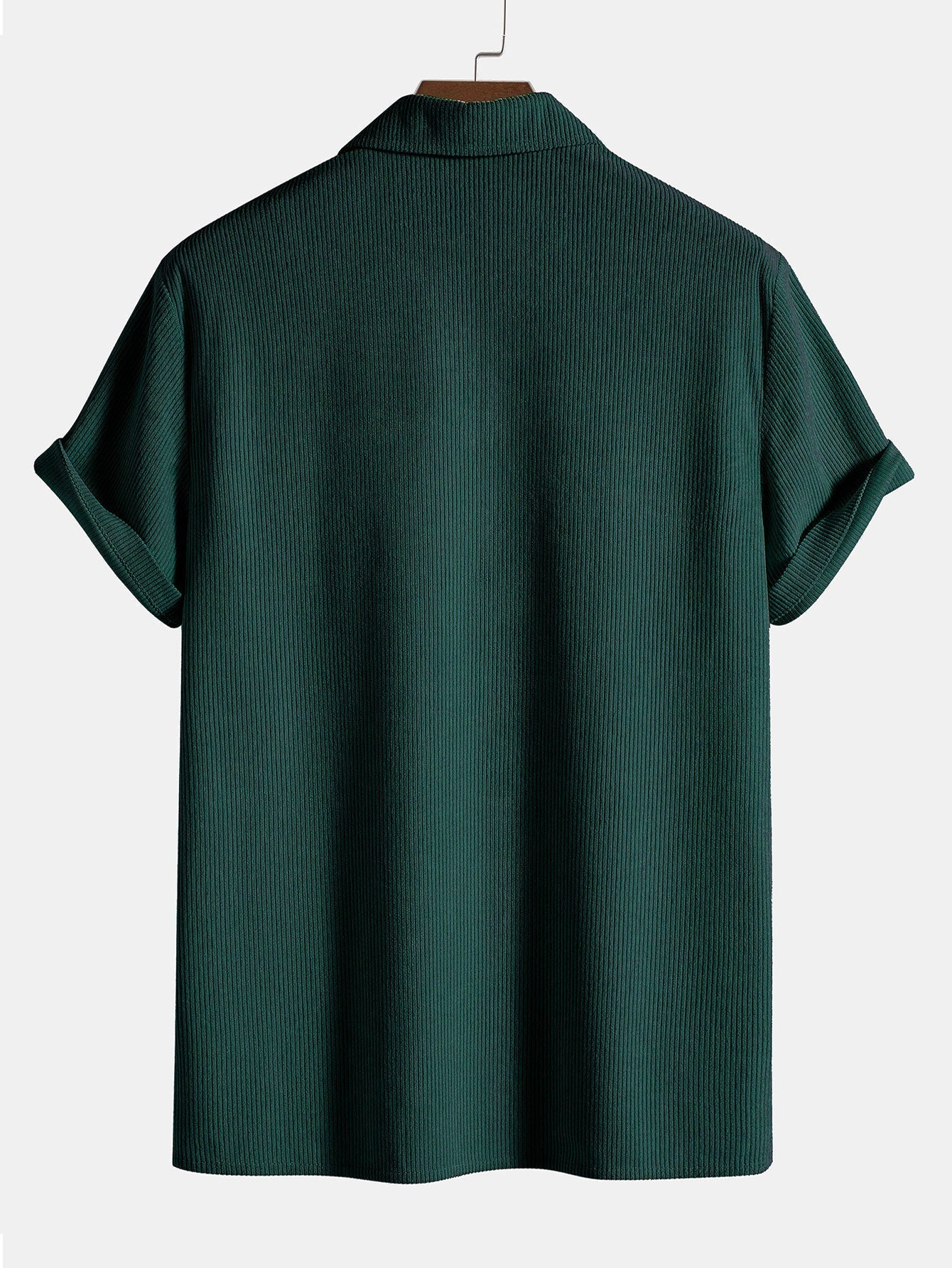 Polohemd ohne Knöpfe | V-Ausschnitt | Kurzarm | Polohemden | Herrenhemden-Chaps Herrenmode