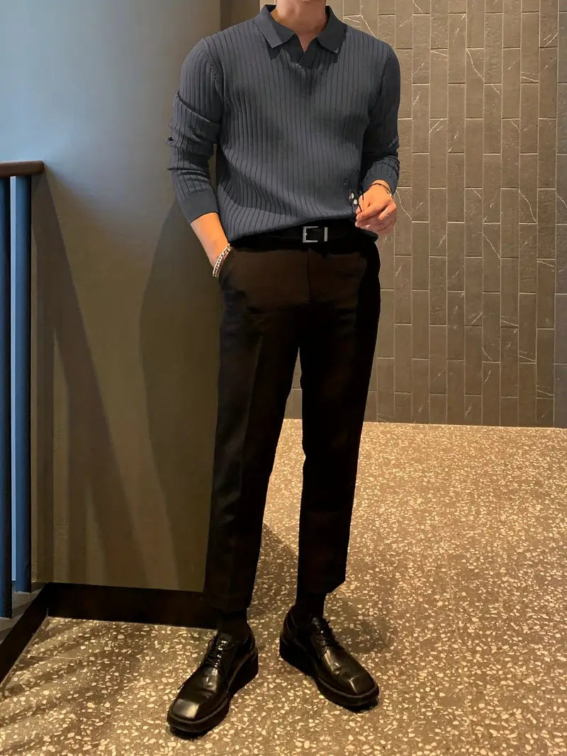Polopullover | Collared | Smart Casual | Strickpullover | Herrenbekleidung-Chaps Herrenmode